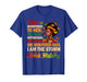 I am The Storm Black Women Black History Month Women Girl T-Shirt