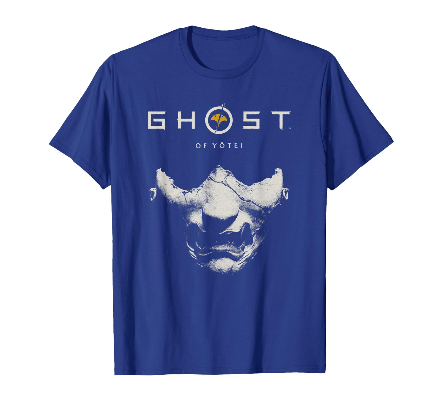 Ghost of Yotei Samurai Mask with Logo Video Game T-Shirt