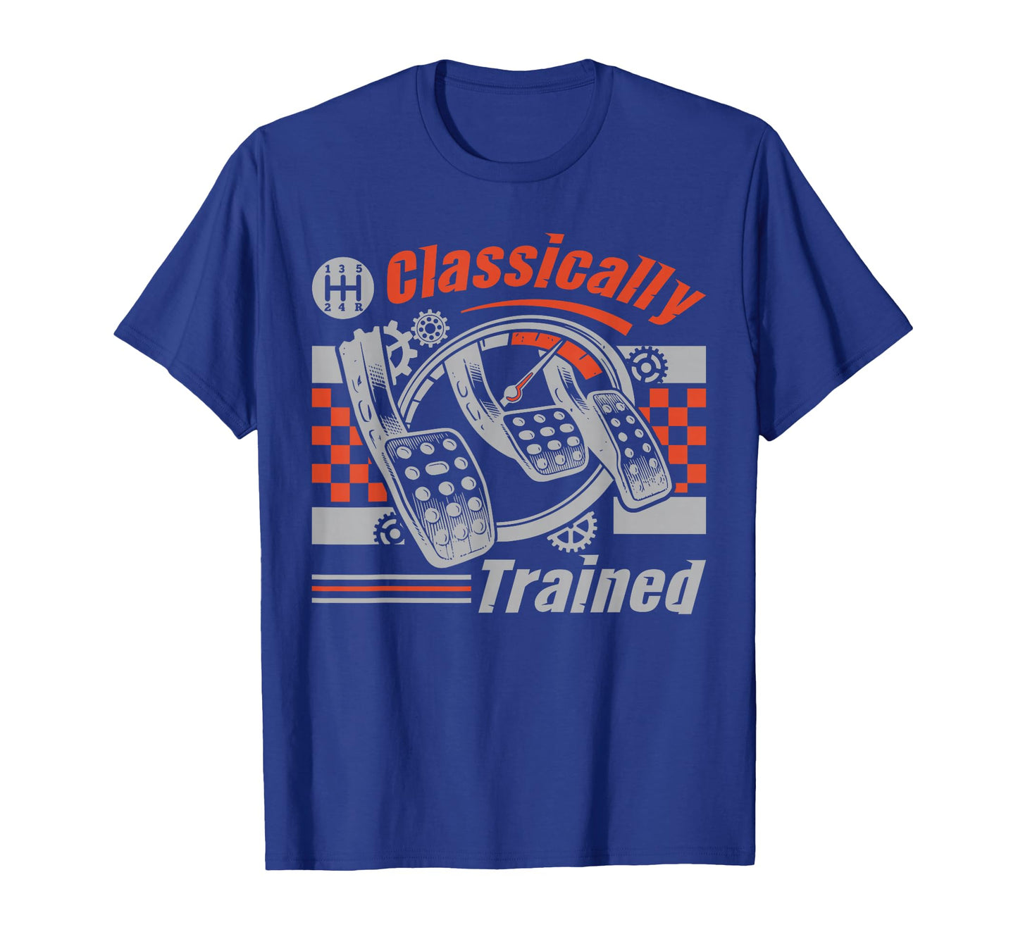 Classically Trained Manual Transmission Stick Shift Car Guy T-Shirt
