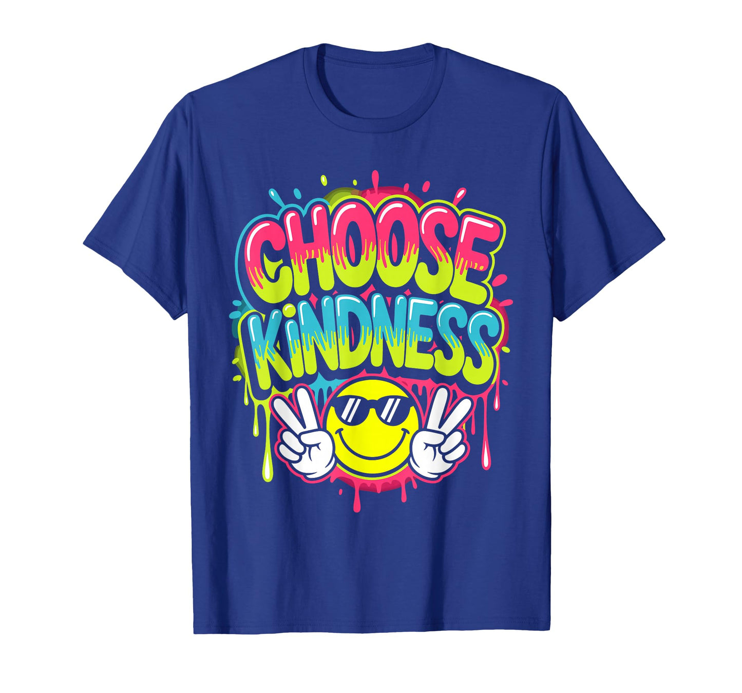 Choose Kindness Colorfull Be Kind Inspirational Positive T-Shirt
