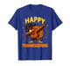 Happy Thanksgiving Funny Dabbing Turkey Thankful Fall Autumn T-Shirt