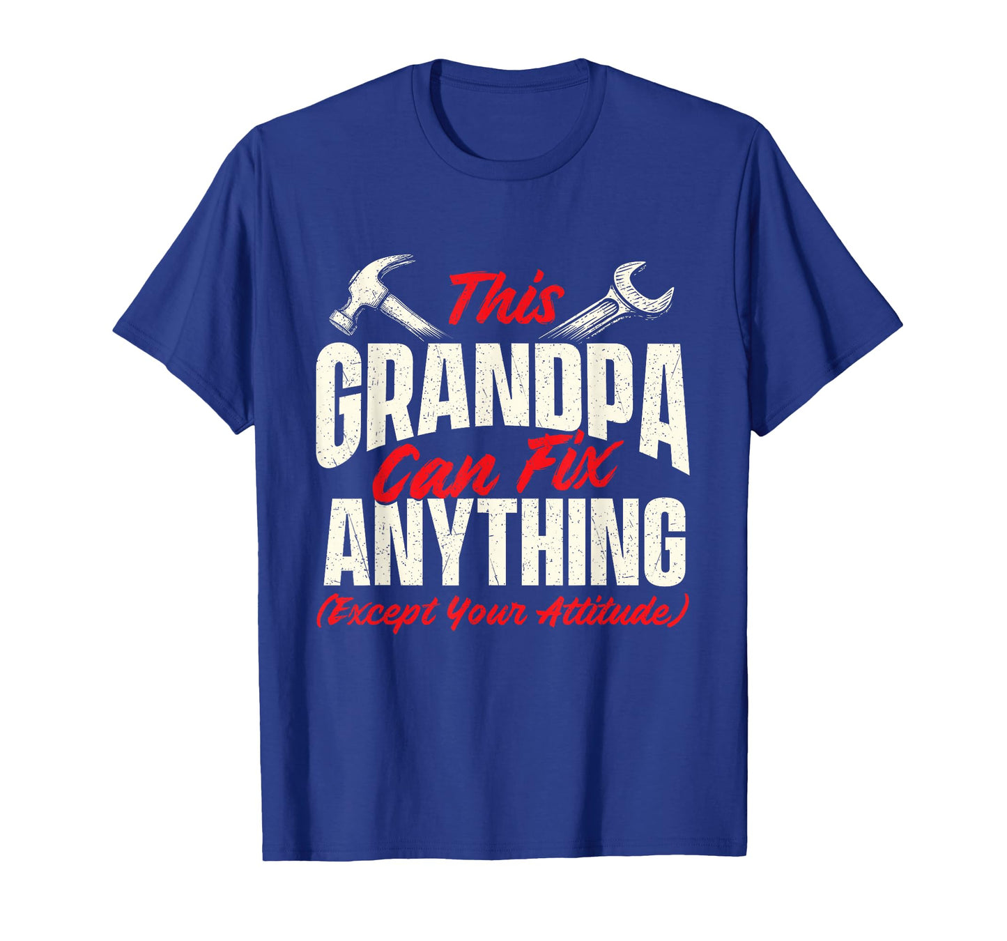 This Grandpa Can Fix Anything - Grandfather Papa T-Shirt