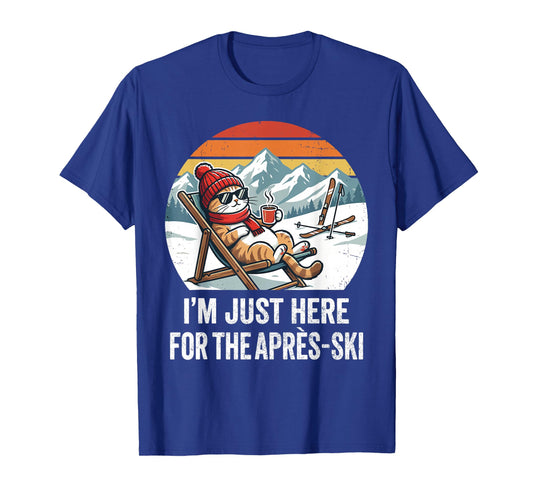 Après-ski Cat Skiing Men Women Kids Funny Après-ski T-Shirt