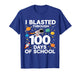 I Blasted Through 100 Days of School 100th Day Teacher Kids T-Shirt