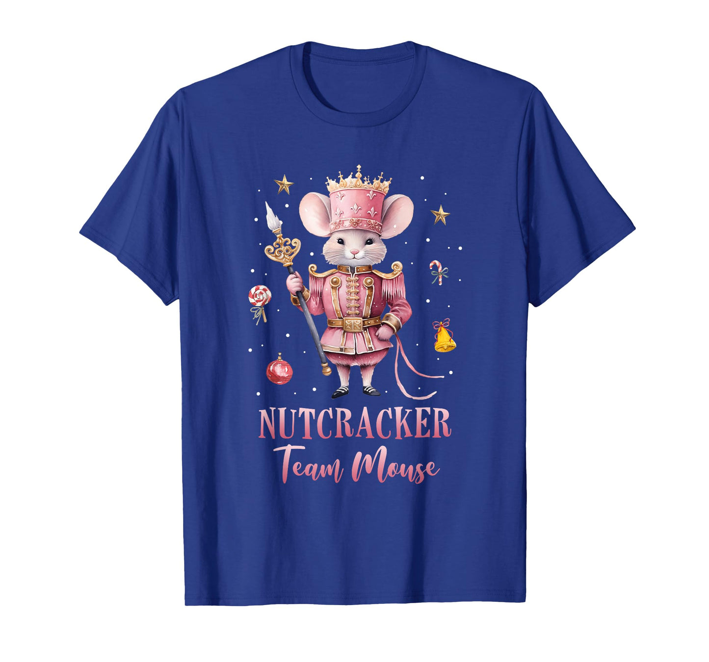 Team Mouse Nutcracker Shirt Christmas Dance Funny Soldier T-Shirt