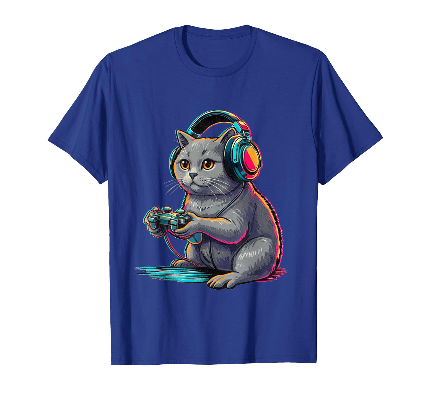 Cat Funny Video Games Cat T-Shirt