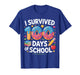100 Days of School Ice Cream I Survived 100 Days of School T-Shirt