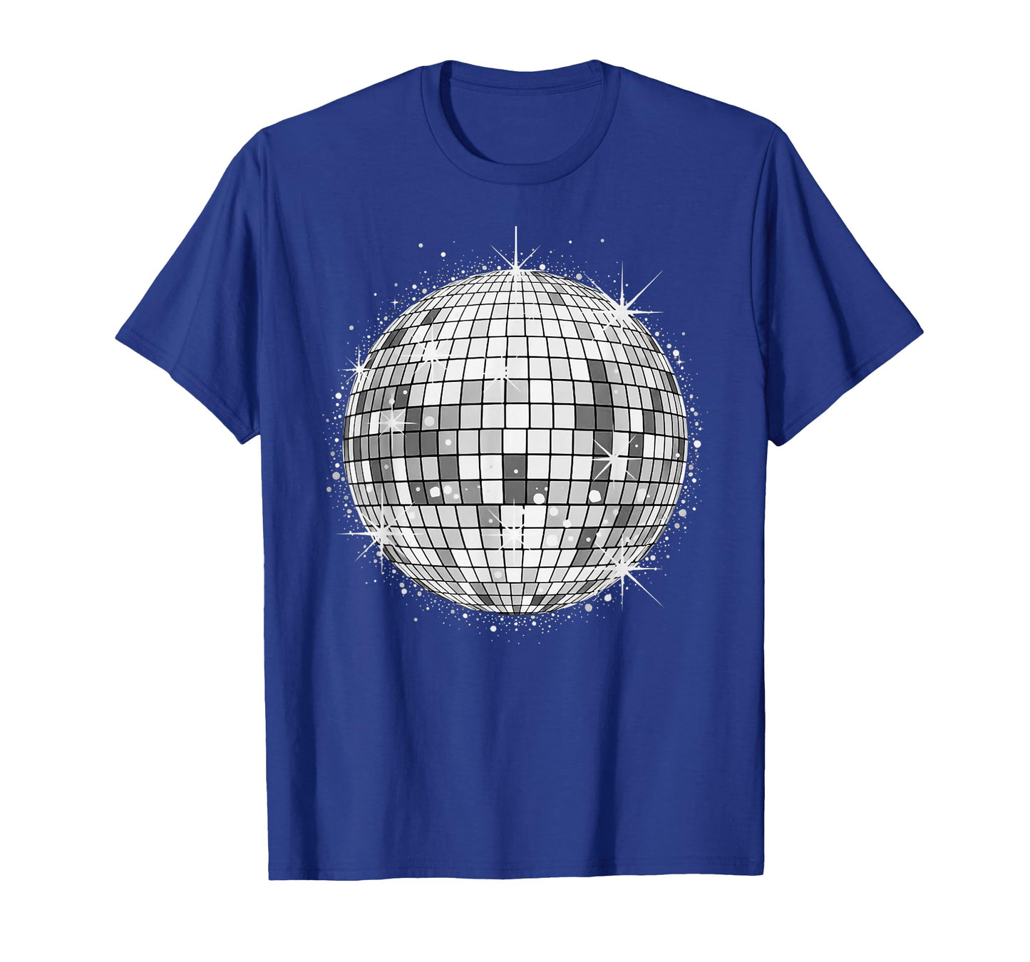 Disco Ball Party Print T-Shirt