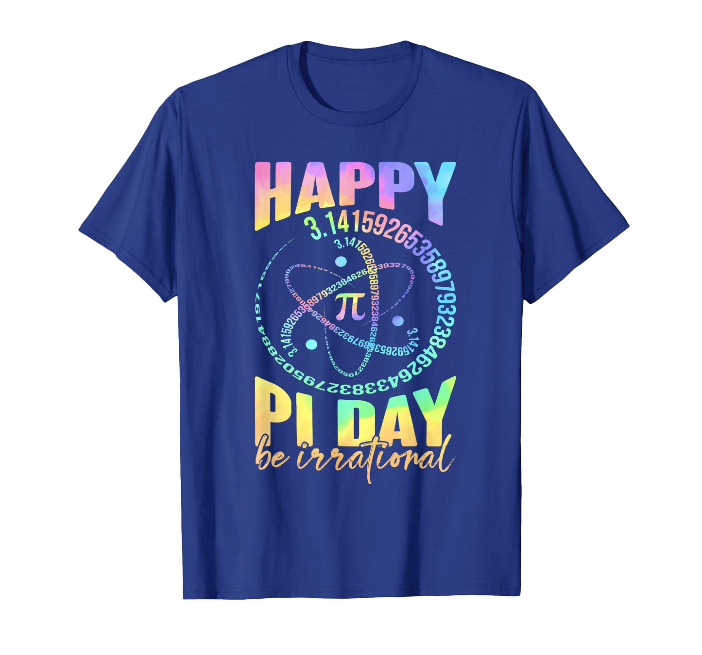 Happy Pi Day Pie Funny Math Coach Teacher Pi Day Lover Nerdy T-Shirt