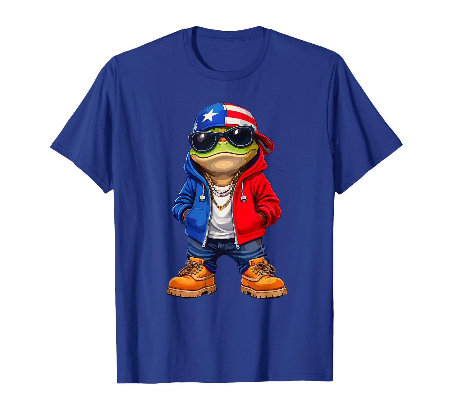 Cool Coqui Puerto Rican Frog Flag Taino Boricua Hispanic T-Shirt