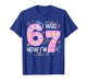 Funny 7 Year Old Birthday I was 6 Now I'm 7 Meme Tee T-Shirt