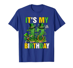 It's My 12th Birthday St Patricks Day Dabbing Leprechaun T-Shirt