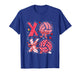 Pink Costume Volleyball Balls Bow Tie Hearts Valentine's Day T-Shirt
