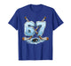 67 Hockey Drip Number Funny Meme Style Boys Graphics T-Shirt