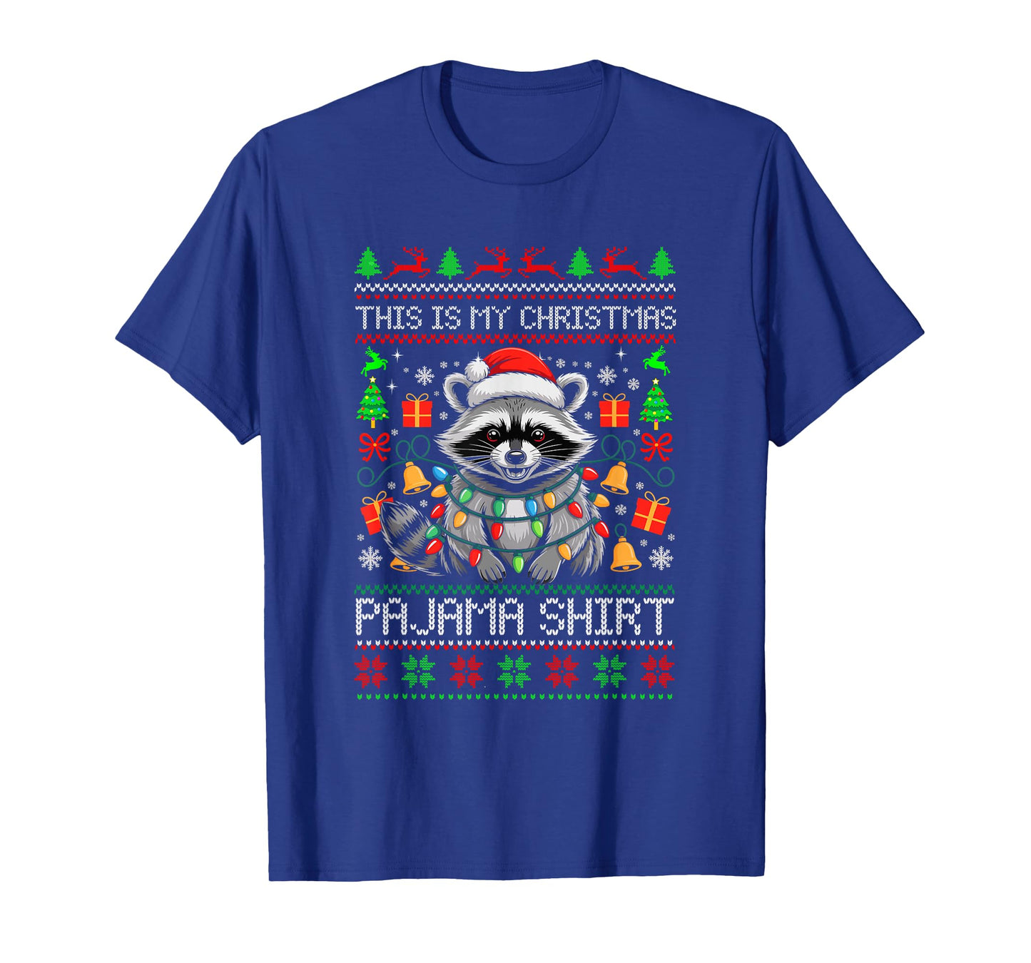 This is My Christmas Pajamas Men, Women Xmas PJs Family T-Shirt