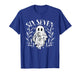 Funny Six Seven 6 7 Meme Slang Halloween Ghost T-Shirt