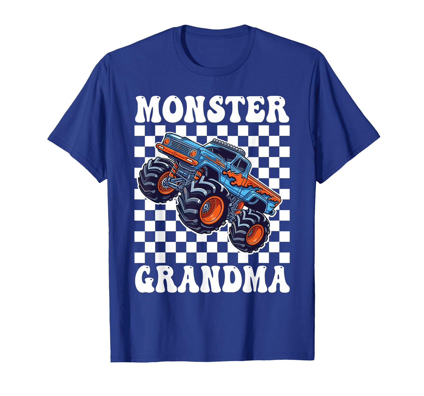 Monster Truck Grandma Family Matching Monster Trucks T-Shirt
