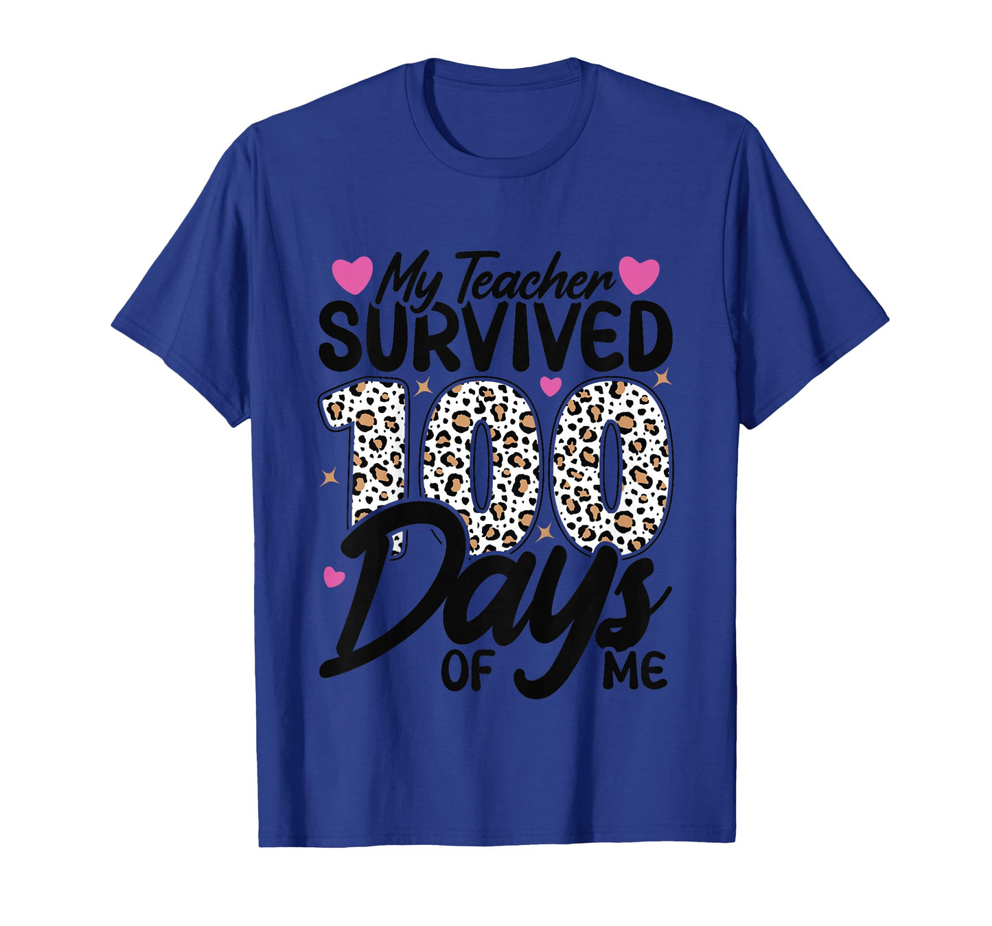 My Teacher Survived 100 Days of Me 100th Day of School Boys T-Shirt
