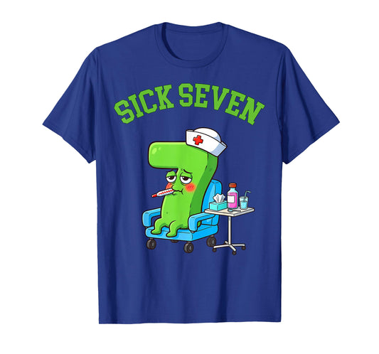 Funny Sick Seven 67 Six Seven Meme Gen Alpha Slang Teen Kids T-Shirt