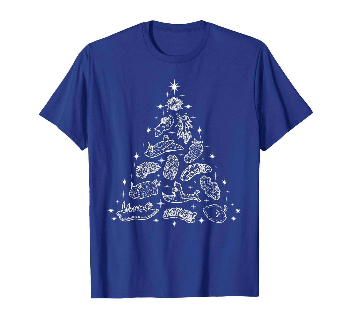 Nudibranch Christmas Tree Sea Slug Ocean Animal Ecology T-Shirt
