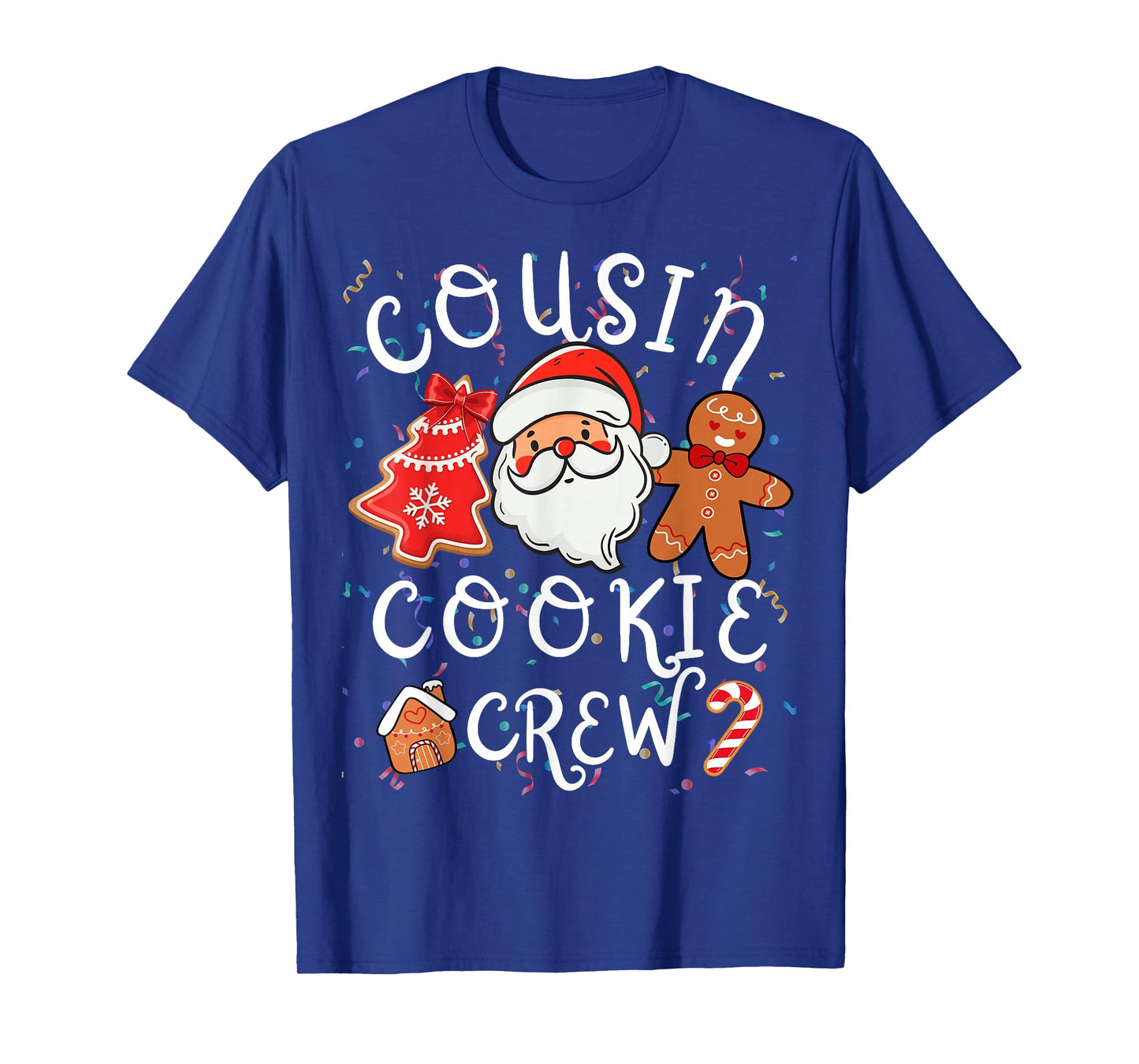 Christmas Cousin Cookie Baking Crew Cookie Squad Family Kids T-Shirt