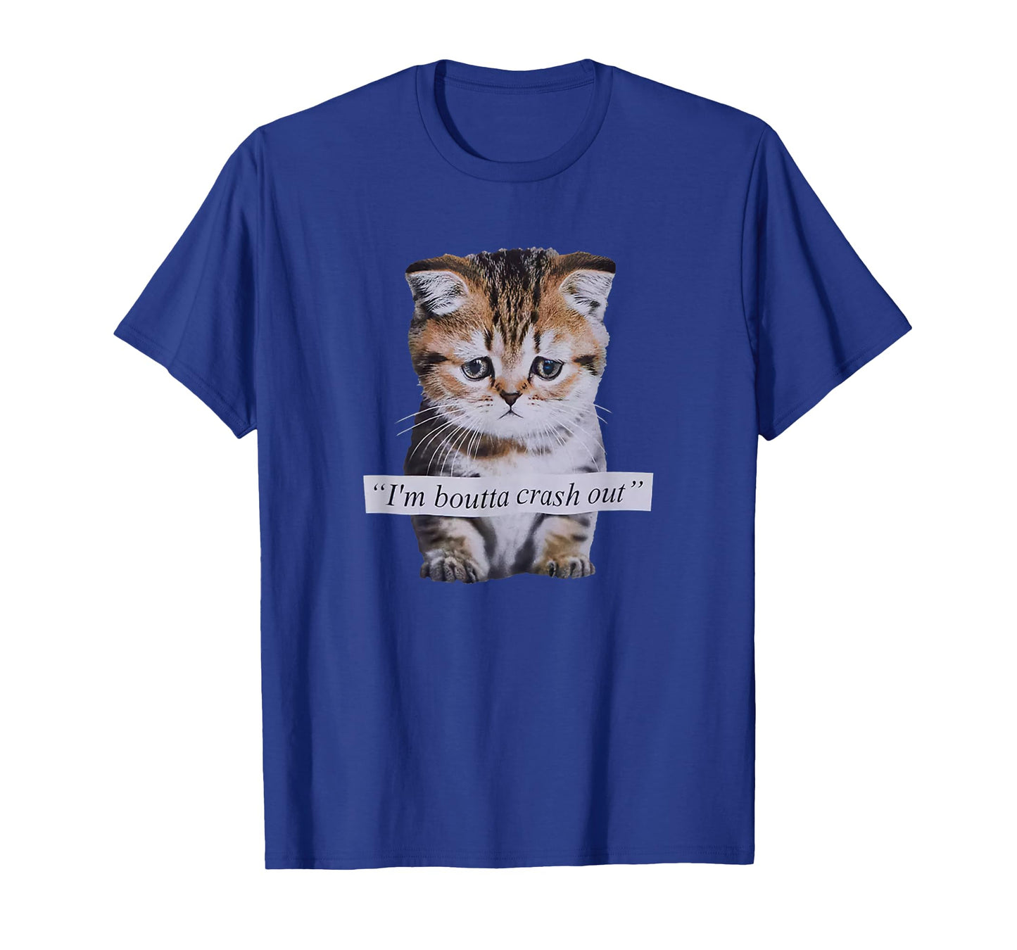 I'm Boutta Crash Out Cat Funny Meme Cat Pet Lover T-Shirt
