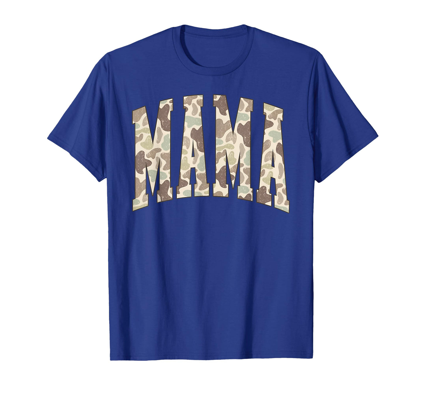 Mama Camouflage Mommy Funny Happy Mother's Day Mom Life T-Shirt