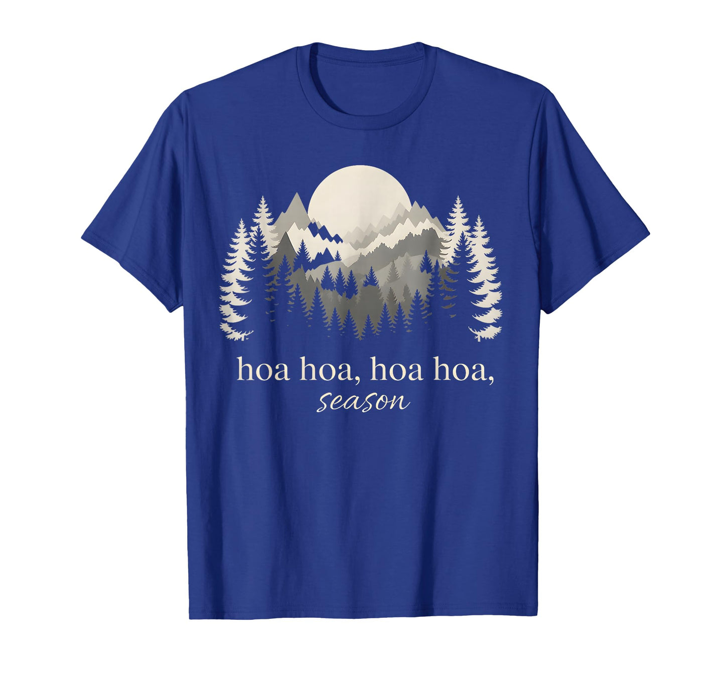 Twilight Lover Pine Forest HOA Cozy Season T-Shirt