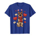 Cute German Shepherd Valentine’s Day Dog Mom - German Lover T-Shirt