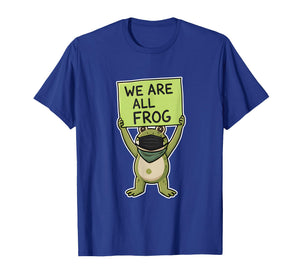 Retro Portland We are All Frog Design T-Shirt
