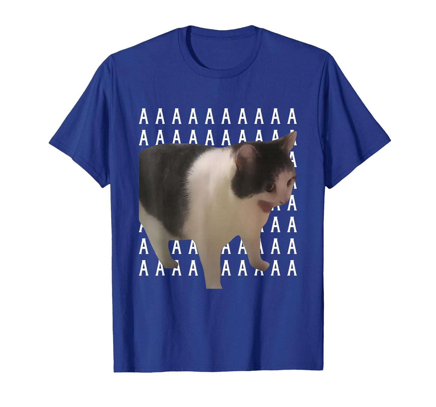 Screaming Cat Meme Funny Internet Meme Silly Cat Cute Kitten T-Shirt
