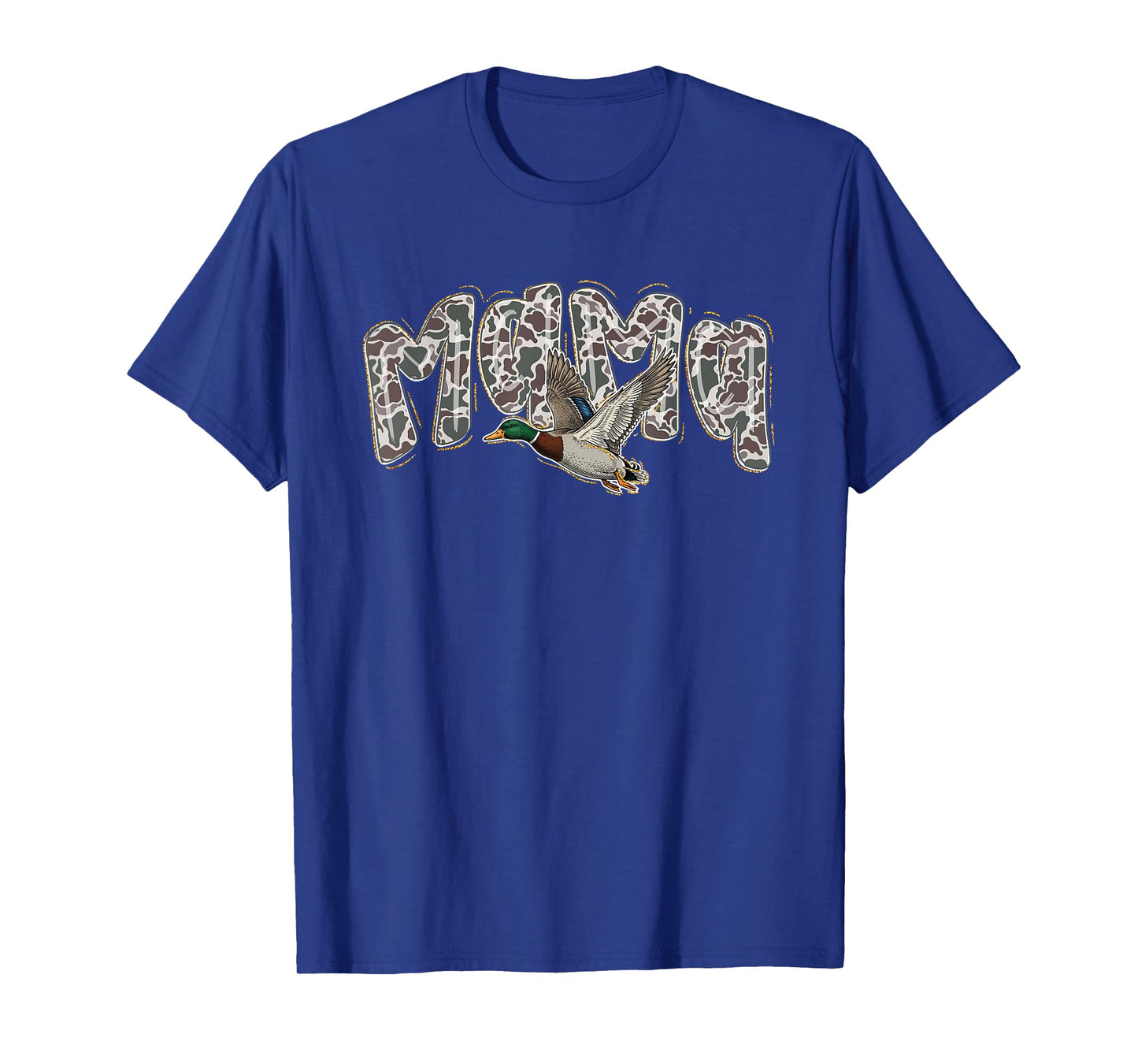 Mama Hunting Mallard Duck Camouflage Mothers Day Camo Women T-Shirt