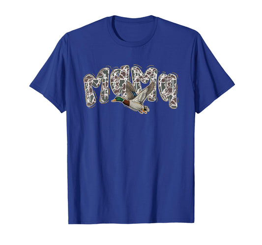 Mama Hunting Mallard Duck Camouflage Mothers Day Camo Women T-Shirt