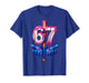 Baseball Drip 6 7 Number 67 Six Seven Meme Mens Boys Kids T-Shirt