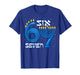 Funny Six Seven 67 Meme Sarcastic Hanukkah Chanukah Men Kids T-Shirt