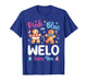 Pink or Blue Welo Loves You Gender Reveal Christmas T-Shirt