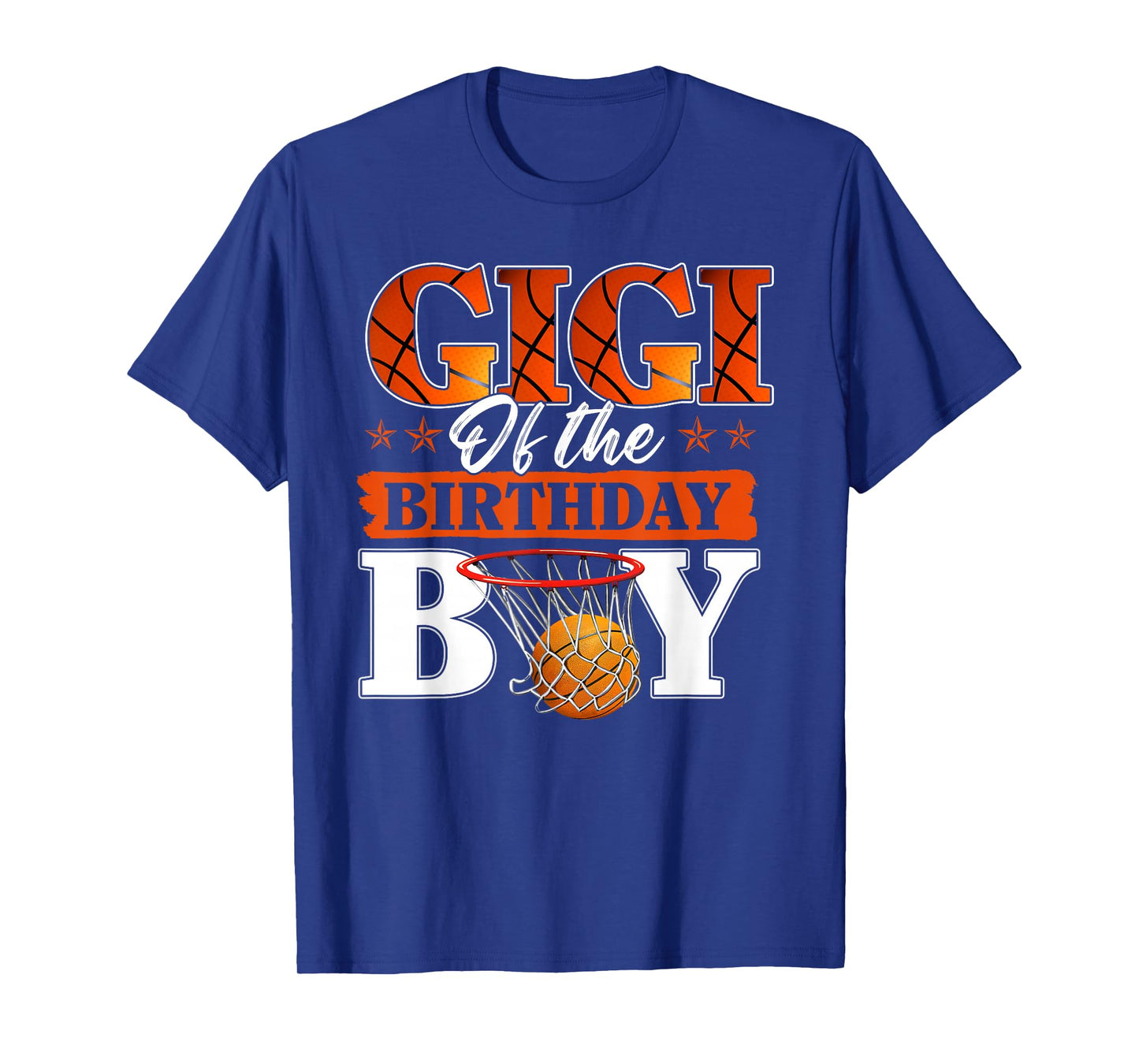 Basketball Gigi of The Birthday Boy Family Matching T-Shirt