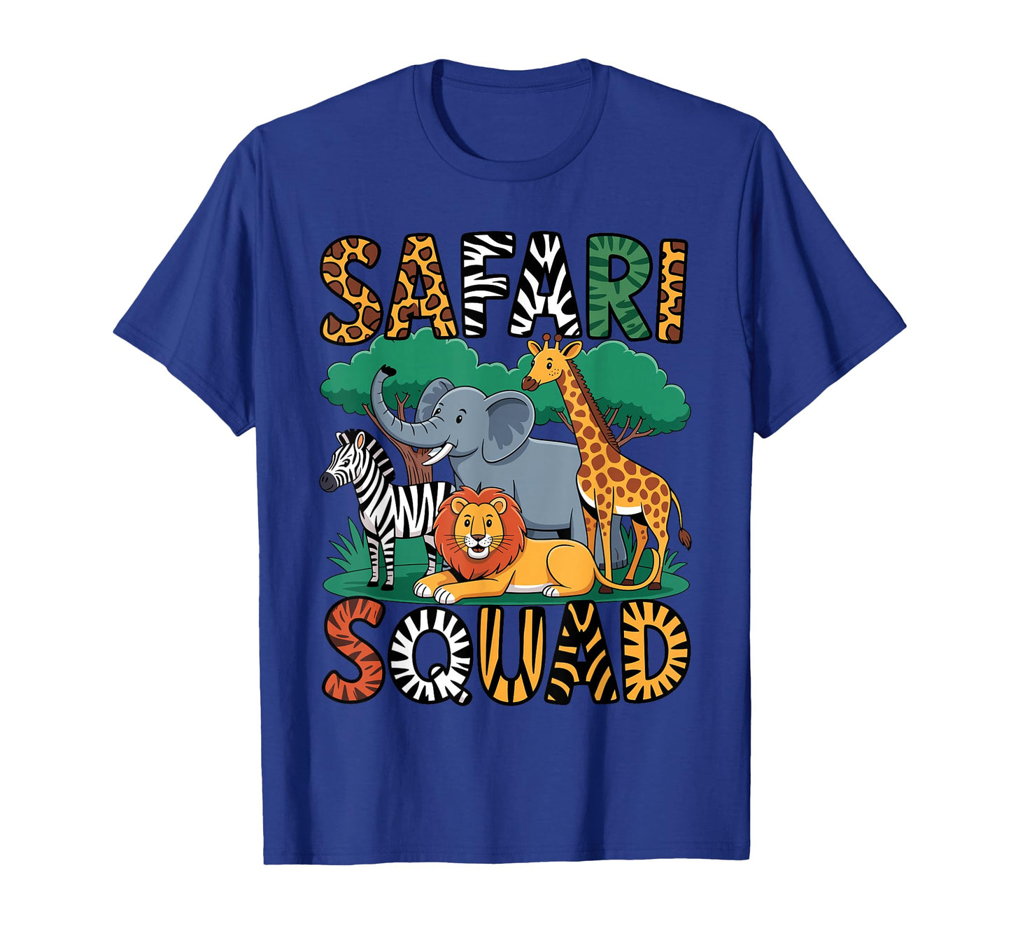 Funny Safari Costume for Kids Men Women Africa Safari Lover T-Shirt
