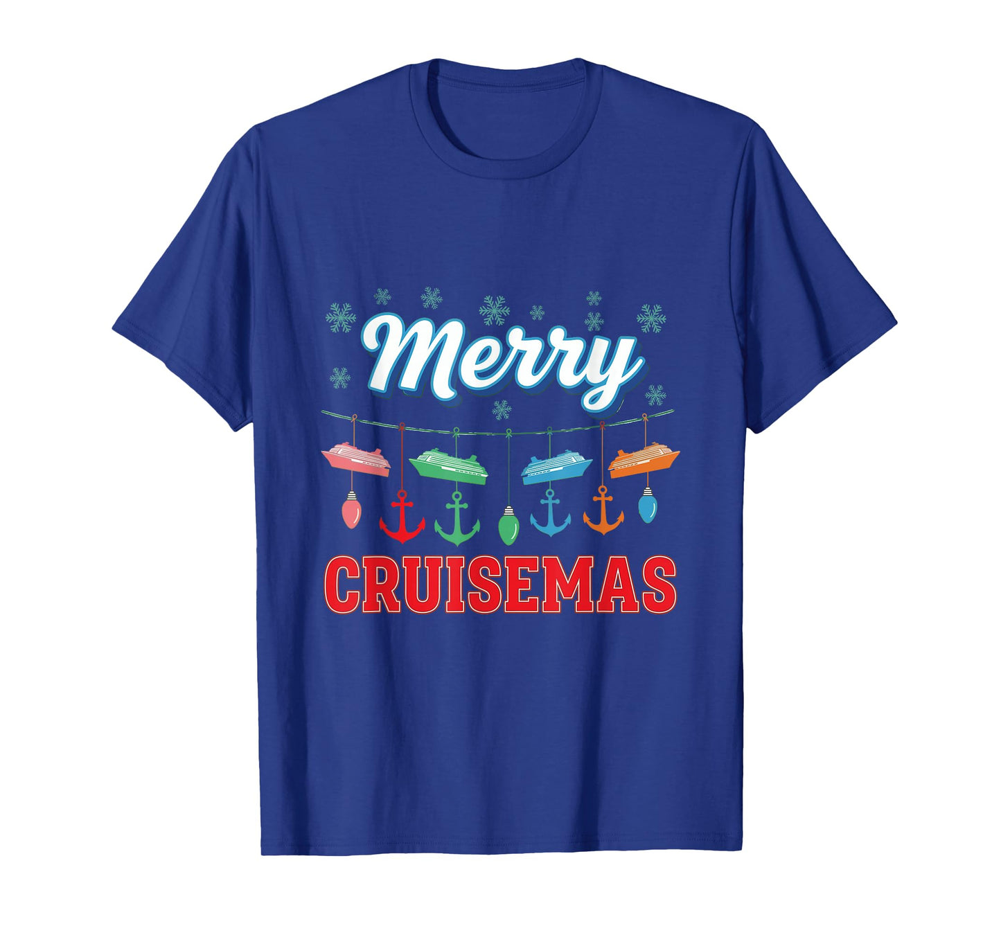 Merry Cruisemas Family Christmas Cruise 2025 Ship Cruisin T-Shirt