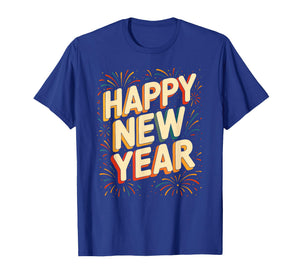 Vintage New Years Eve Party Countdown Happy New Year 2026 T-Shirt