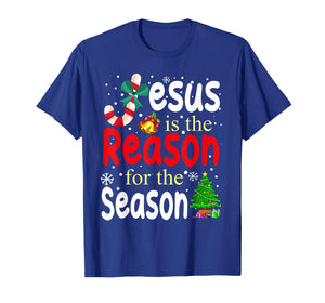 Jesus is The Reason for The Season Christian Christmas Xmas T-Shirt