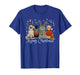 Meowy Catmas Cat Christmas Cute Kitten Cats Santa Hat Xmas T-Shirt