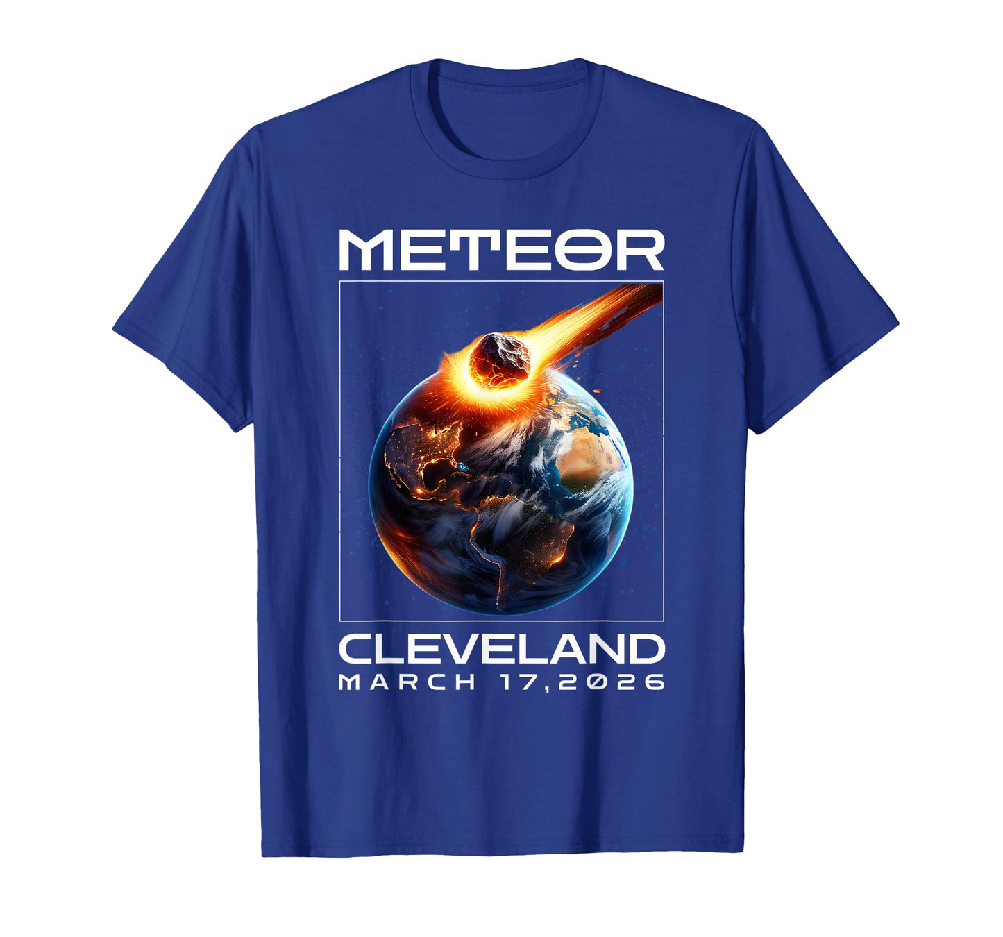 Cleveland, March 17, 2026 for Meteor Lovers Astronomical T-Shirt