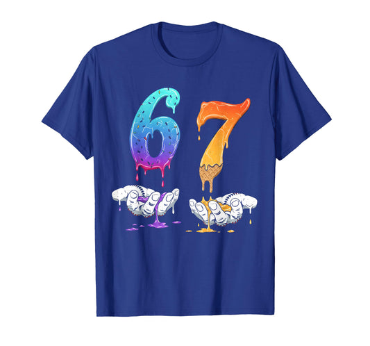 6 7 six Seven Meme 67 T-Shirt
