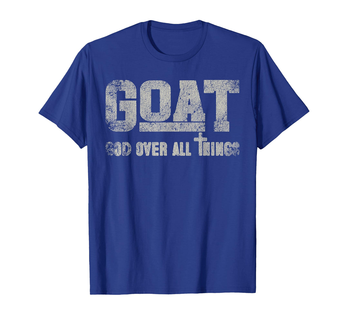 Vintage Retro Style God Over All Things T-Shirt
