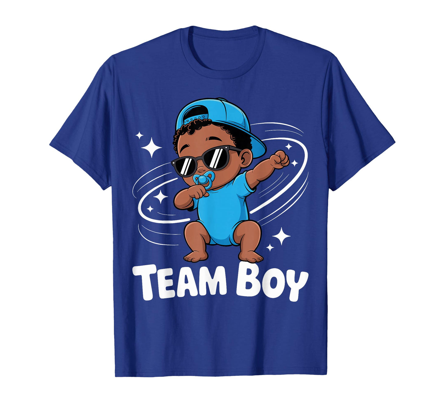 Team Boy Baby Announcement Gender Reveal Family Party T-Shirt