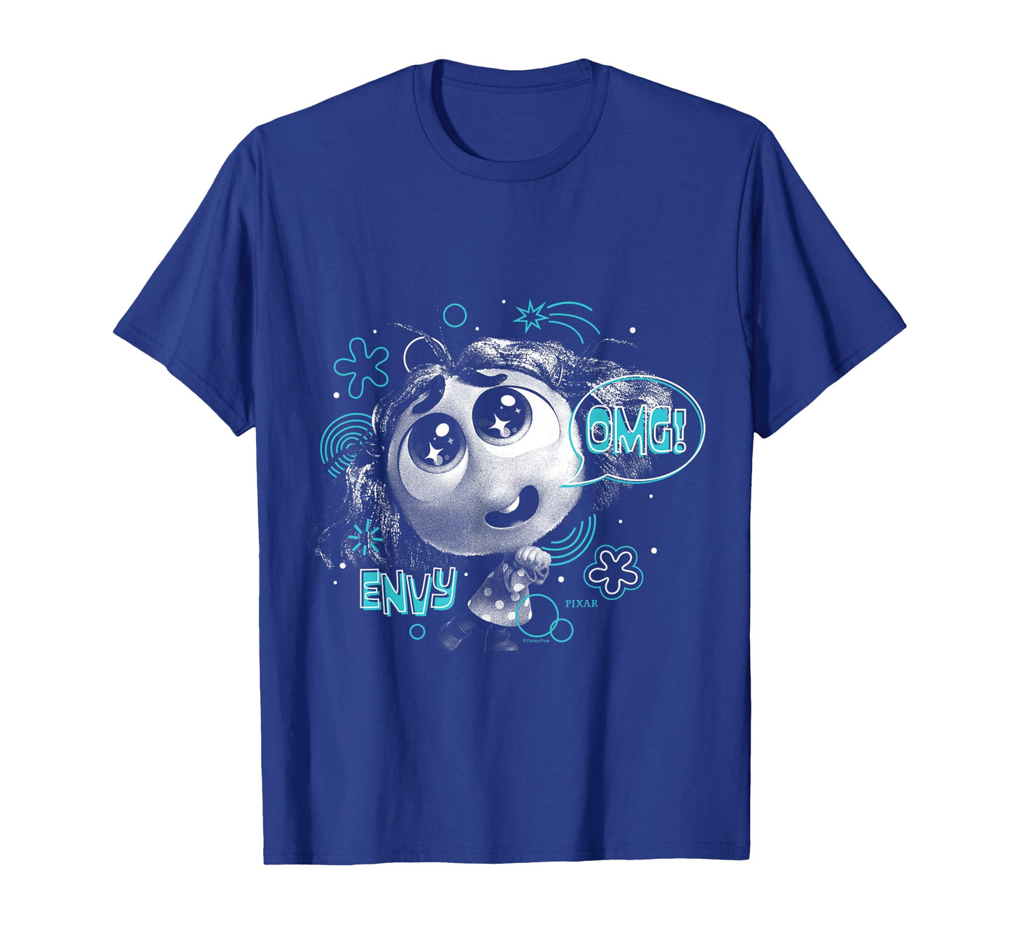 Inside Out 2 - Envy Doodle Portrait T-Shirt