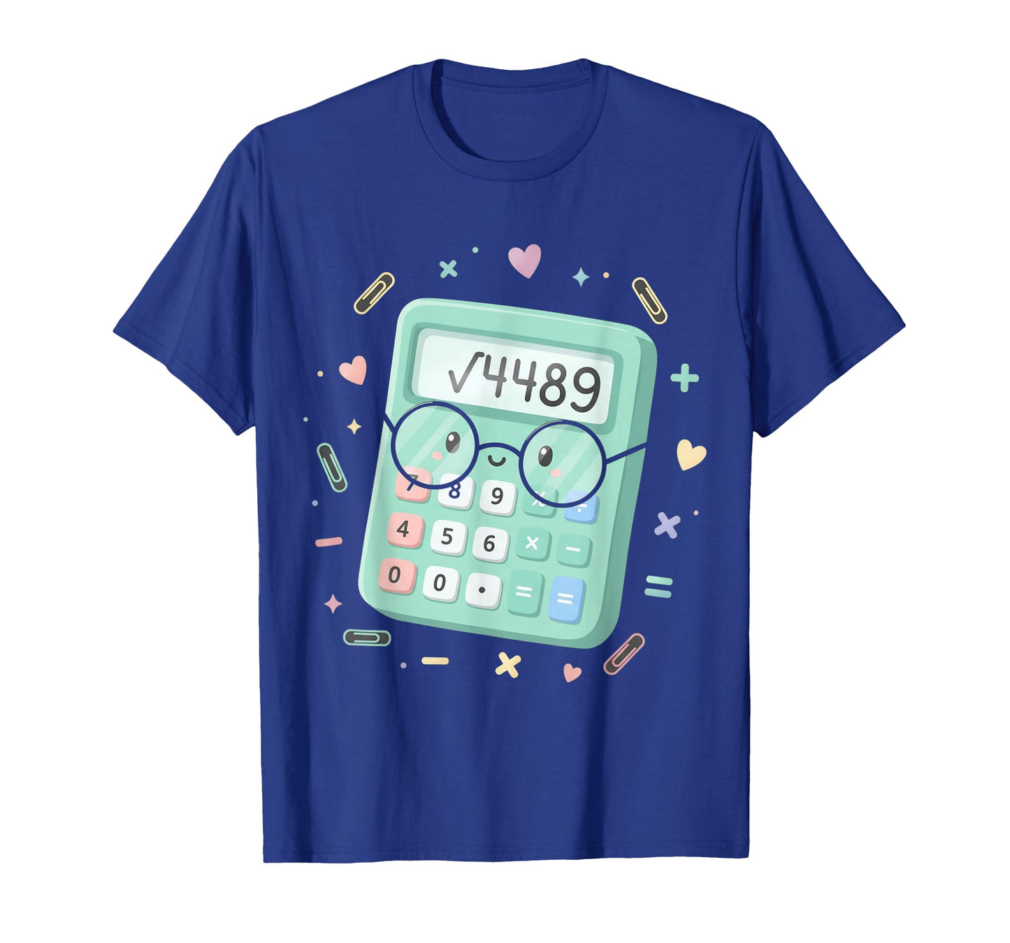 67 Meme Square Root 4489 Slang Six Seven Math Calculator T-Shirt
