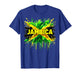 Jamaican Flag Splash Jamaica T-Shirt