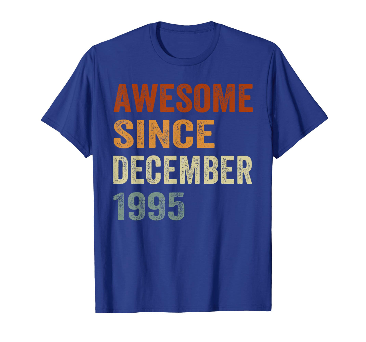 Retro Awesome Since December 1995 30 Years Old 30th Birthday T-Shirt